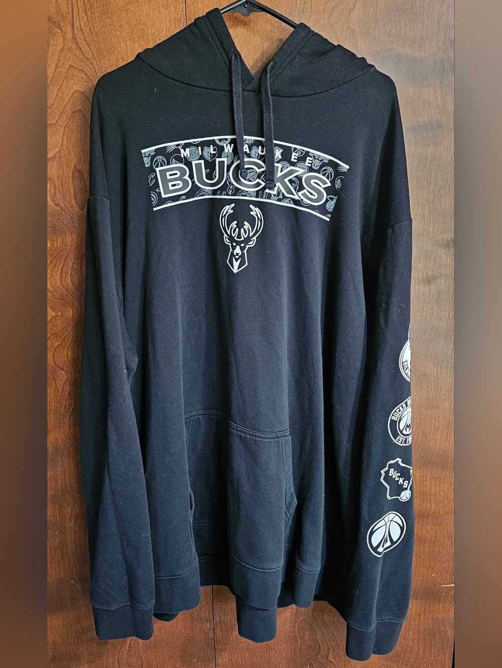 Fanatics Milwaukee Bucks 5XL Hoodie NBA